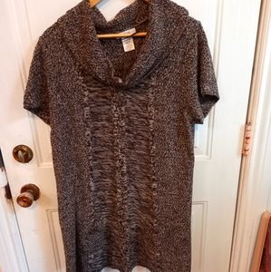 Style & co. Knitted dress tunic with pockets
